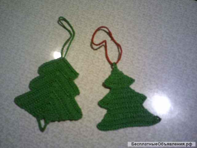 Ёлочки вязаные