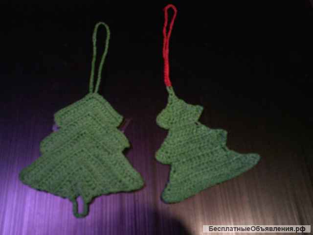 Ёлочки вязаные