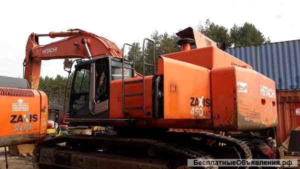 Трапеция ковша бу и тяги на экскаватор Hitachi ZX450-3 разборка оригинал