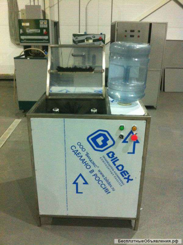 Полуавтоматическая мойка декапер для емк. 19л 300 бут/ч