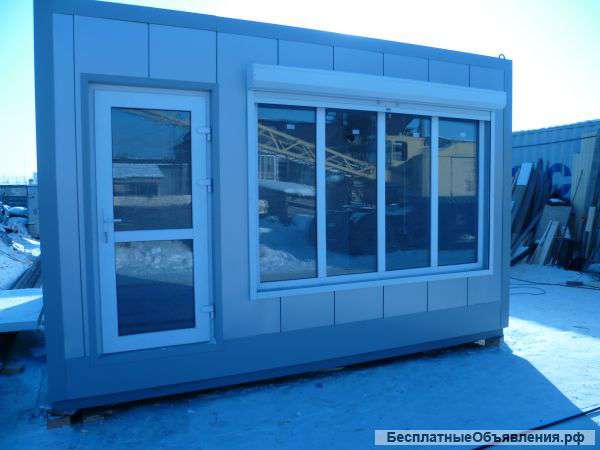 Изготовление торговых павильонов, бытовок, офисных модулей