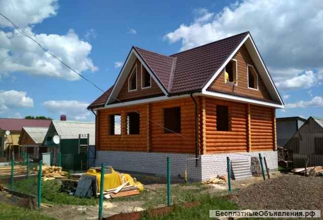 Бригада плотников, кровельщиков из Чувашии