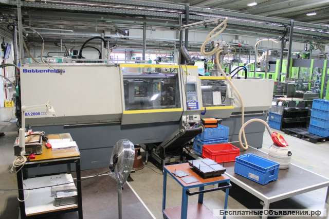 Термопластавтомат BATTENFELD BA 2000/1000