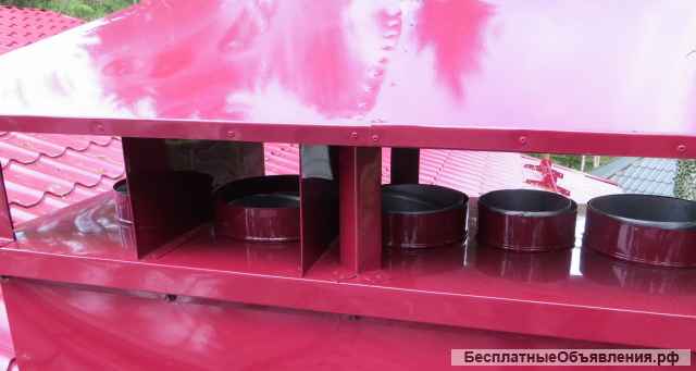 Вентиляционные кровельные короба