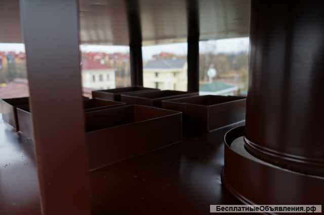 Вентиляционные кровельные короба