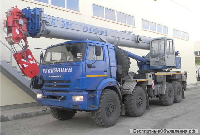 Автокран «галичанин» кс-55729-5В на шасси камаз-63501