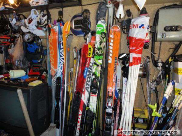 Горные лыжи и сноуборды и все для них