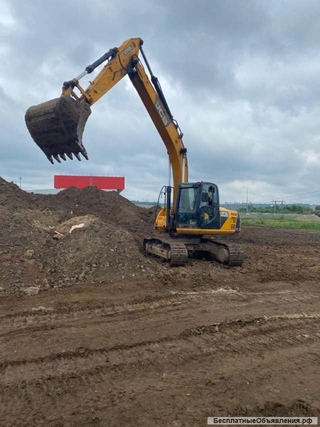 Услуги и аренда гусеничного экскаватора