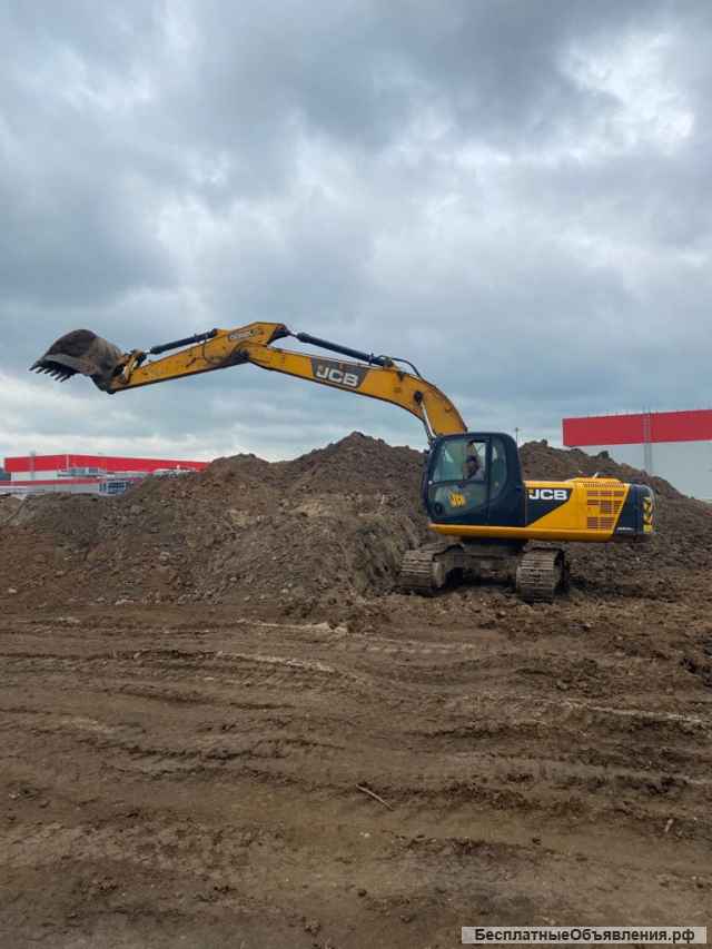 Услуги и аренда гусеничного экскаватора