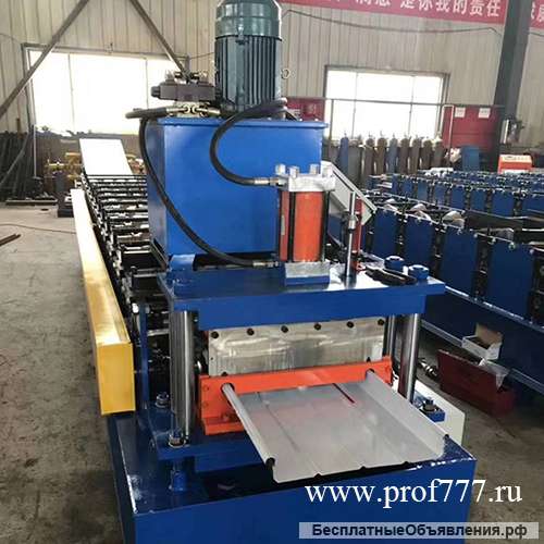 Автоматизированную линию для производства фальцевой кровли из Китая