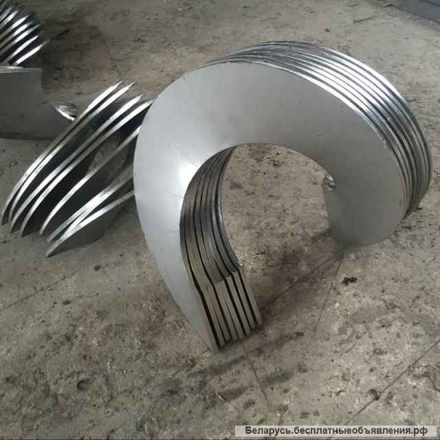 Цельнотянутые шнековые спирали, Витки шнека, Шнеки, Ремонт шнеков