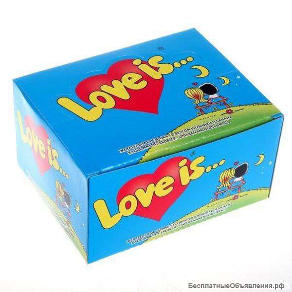Блок жевачки Love Is