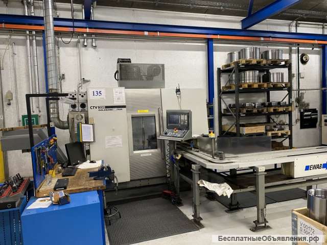 Вертикальный токарный центр DMG CTV 250