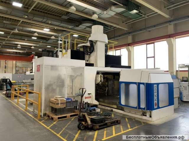 Портальный пятиосевой обрабатывающий центр Huron KX 100