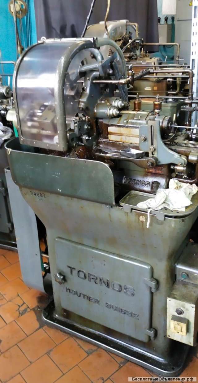 Tornos M7 токарные прутковые автоматы