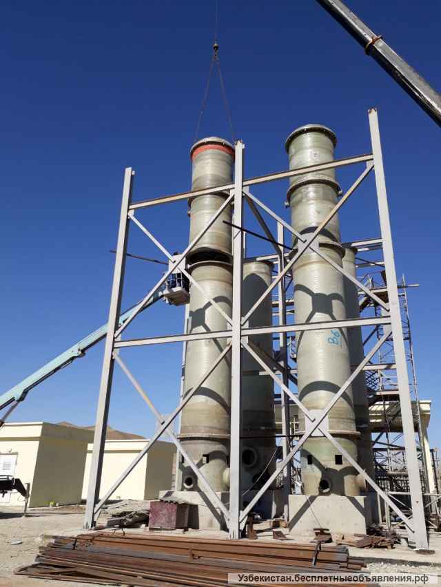 Емкости, резервуары, дисорберы, абсорберы