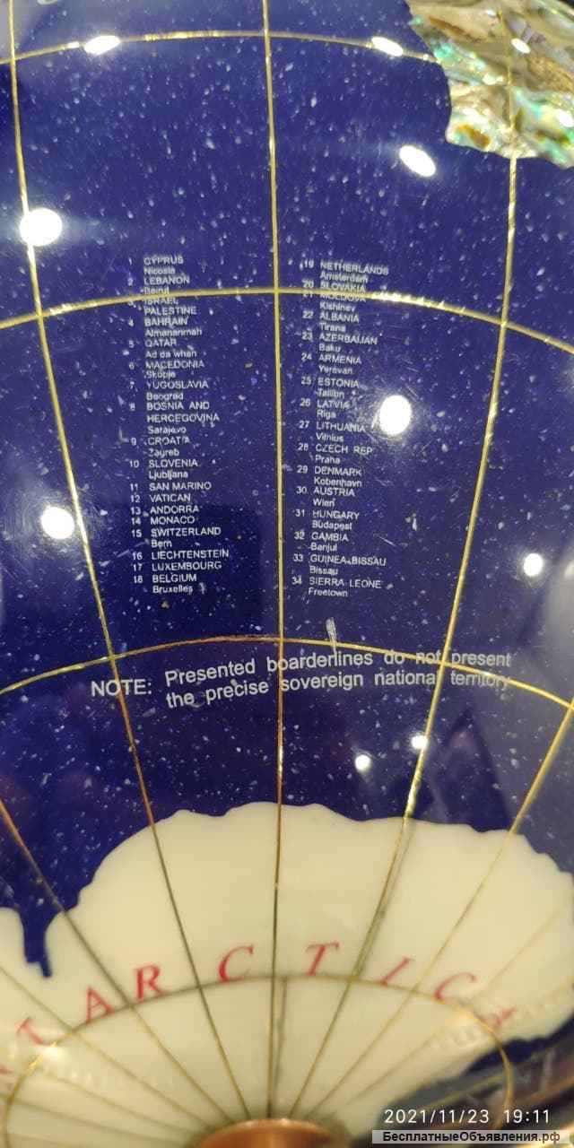 Глобус декоративный