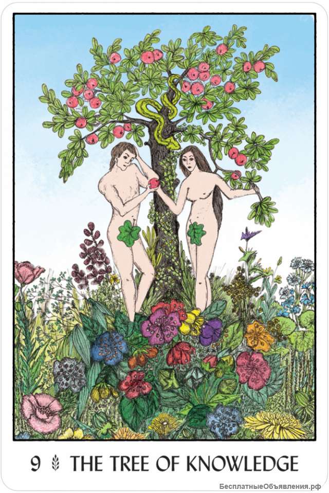 Карты Таро: "Oracle of the Tress" Оракул деревьев