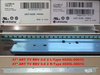 Подсветка TV LG-PHILIPS 47 ART TV REV0.6 2 (6916L0890A. 6916L0891A) 6922L-0021A LED BAR