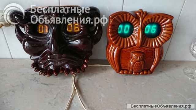 Часы электронные цифровые Сова и Мефистофель