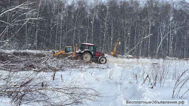Выкорчёвываем пни с вывозом