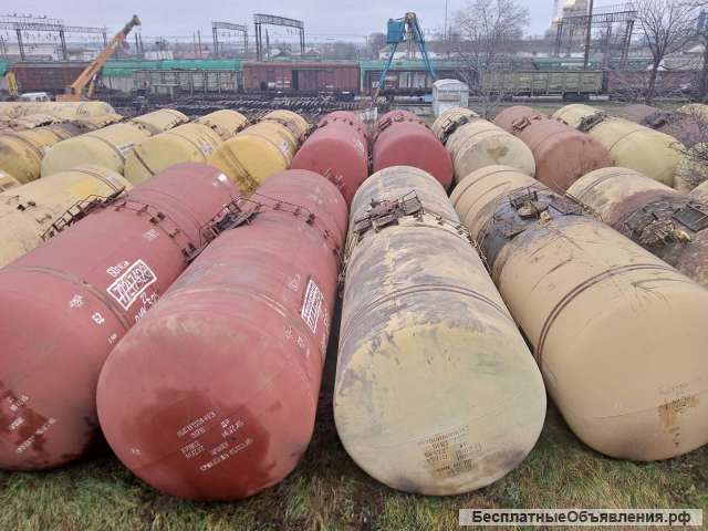 Емкость ЖД цистерну-котел металлический