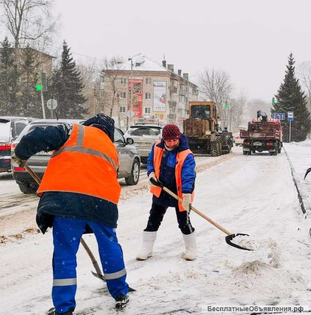 Уборка снега и наледи в Москве и области