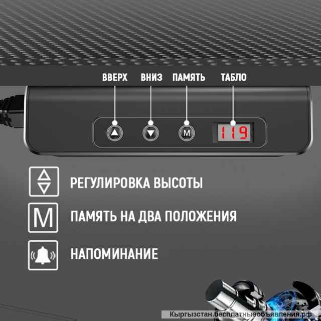 Эргономичные столы Ergometric с электрической регулировкой высоты позволяют работать и сидя и стоя