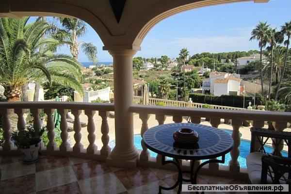 Недвижимость в Испании, Вилла с видами на море в Венисса, Коста Бланка, Испания