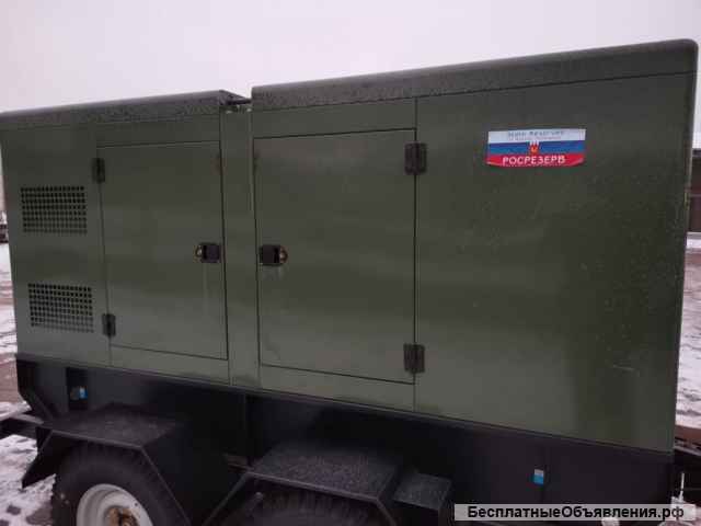 Генератор ЭД100-Т400-1РП дизельный на шасси