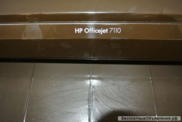 Широкоформатный цветной принтер HP OfficeJet 7110