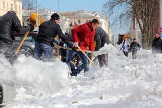 Уборка снега Укомплектованные бригады