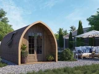 Проетк дома для строительства, по каркасно-модульной технологии BBH - Blueberies (черника)