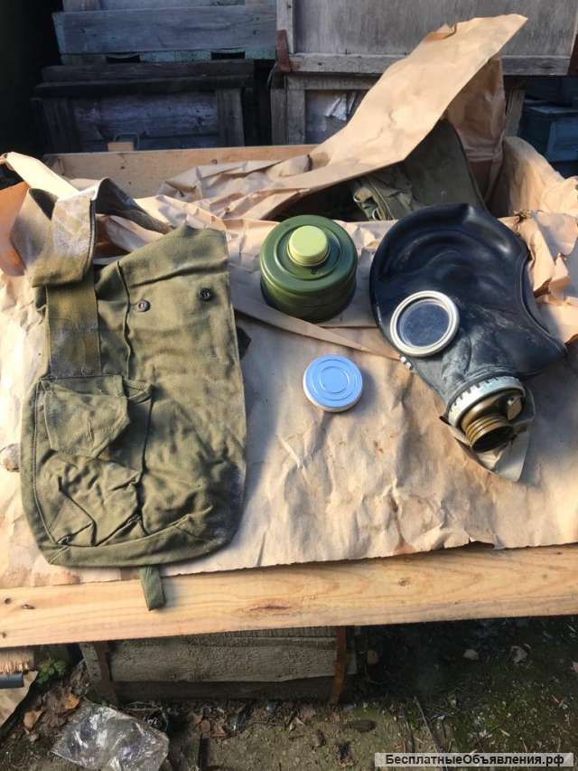 Противогазы ГП-5 с гражданского резерва