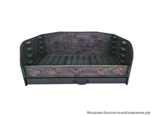 Чугунный мангал 750х440х300 мм