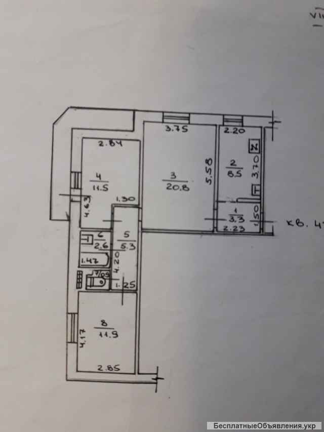 3к квартиру Таирова