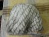 Шапка норковая вязаная