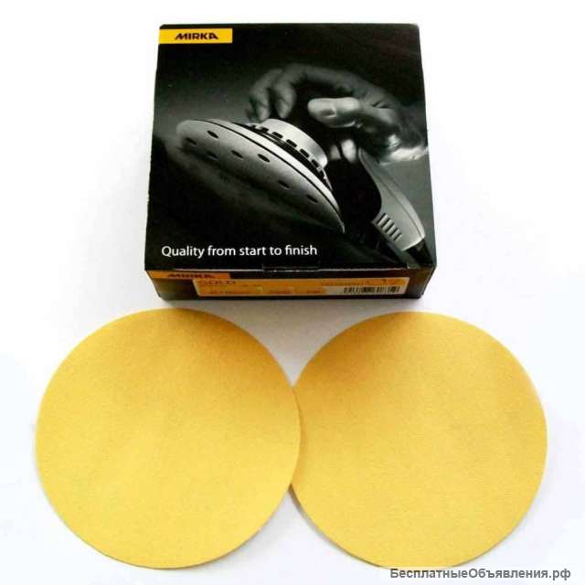 Абразивные круги Mirka gold