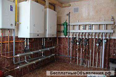 Отопление вода газ септик