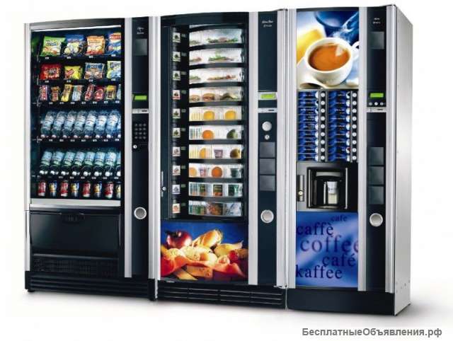 Устанавливаем КОФЕ, СНЕК автоматы