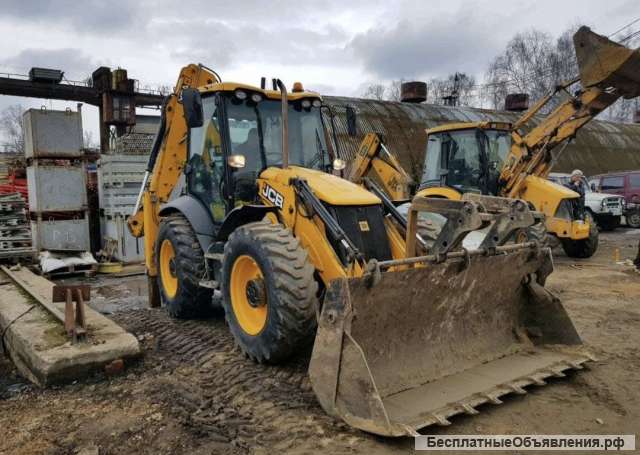 Экскаватор погрузчик аренда
