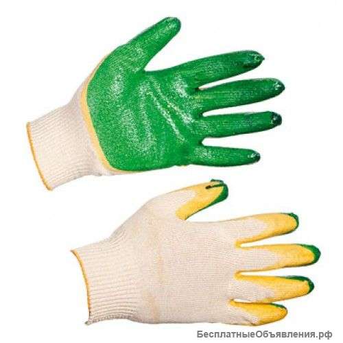Перчатки с двойным латексным обливом 13 класс
