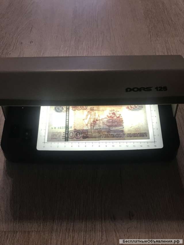Детектор банкнот Dors 125