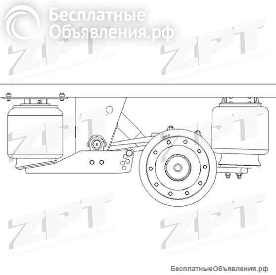 Механизм подъема оси SAF Modul 3027126900