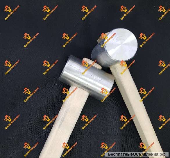 Молоток алюминиевый от 0.25 кг (250 гр) с ручкой