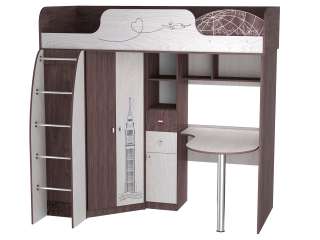 Два вида кровати 2-х ярусных "Омега 18" 1