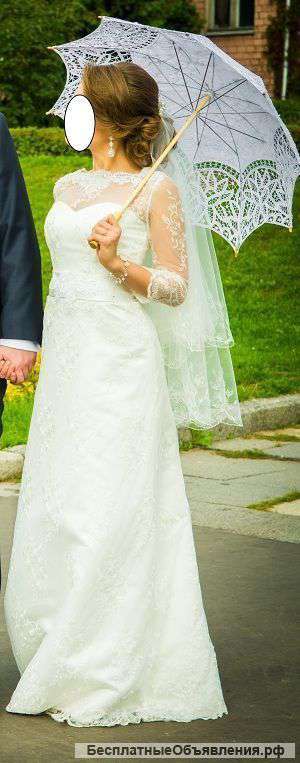 Великолепное свадебное платье