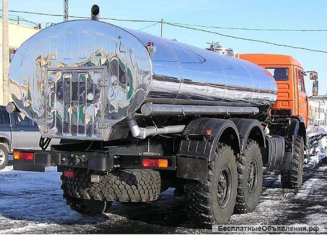 Доставка воды водовозом. Водовоз.