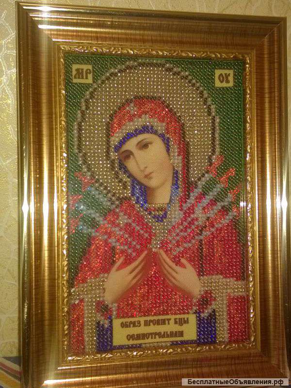 Иконы вышитые бисером