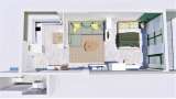 Квартира площадью 43 м² в Салониках